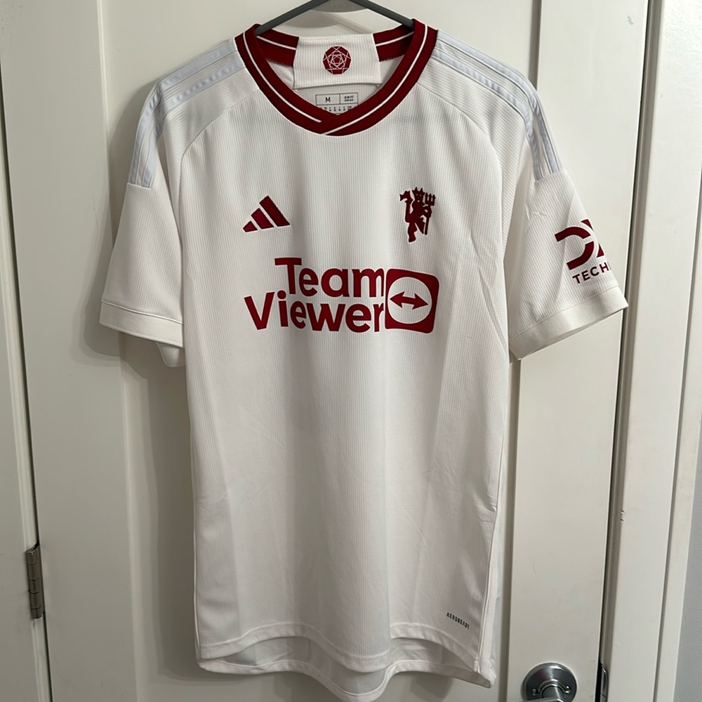 Manchester United adidas Third Kit 23/24 - Alejandro Garnacho #49 - Men’s Medium